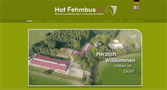 Desktop Screenshot of fehmbusch.de